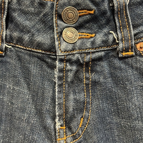 Red Engine Women's Cropped Blue Jeans - Picture 2 of 7